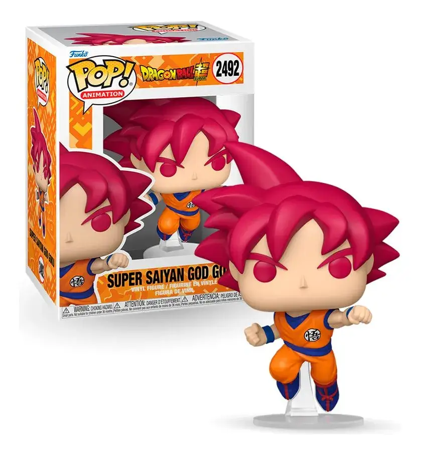 Funko Pop! Goku Super Saiyajin Deus (Dragon Ball Super)